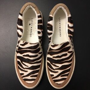 NEW LUCKY BRAND Takato Platform Slip-On Sneaker Sizer 8.5